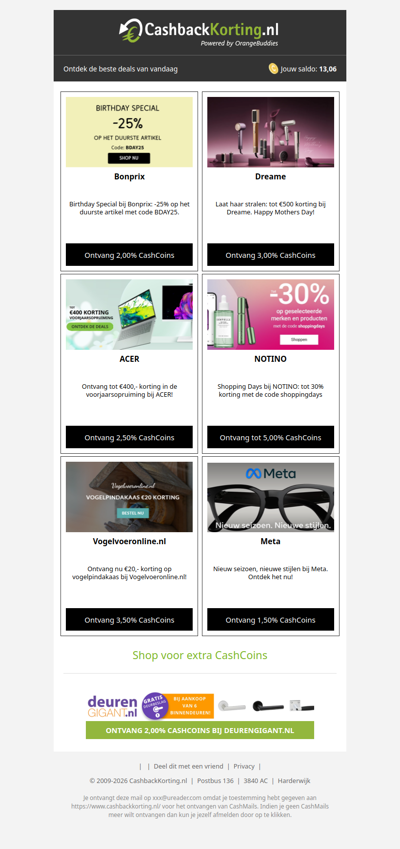 Hi wad, deze deals mag je niet missen