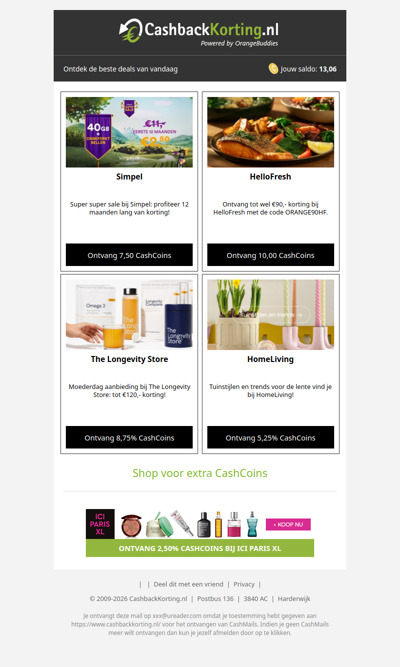 Breek de week met deze deals!