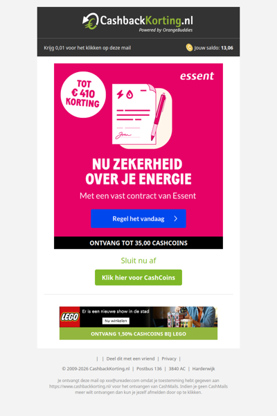 Zekerheid over je energie + tot 410 EUR korting