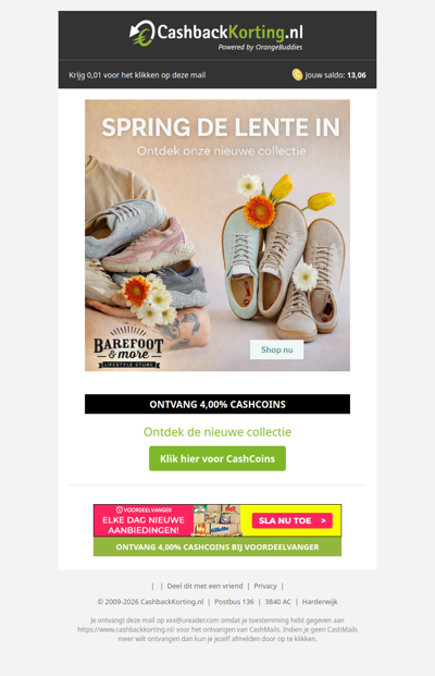 Spring de lente in met de nieuwe collectie van Barefoot & More