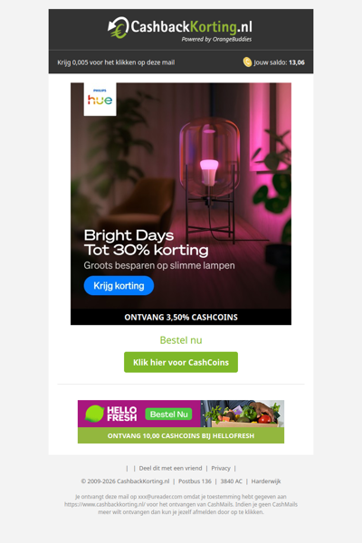 Bright Days: tot 30% korting bij Philips Hue