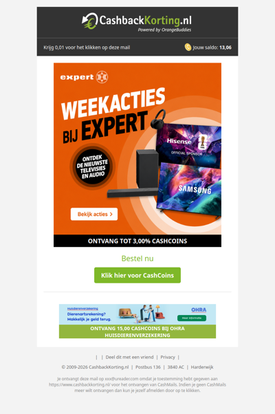 Ontdek de beste aanbiedingen van deze week bij Expert