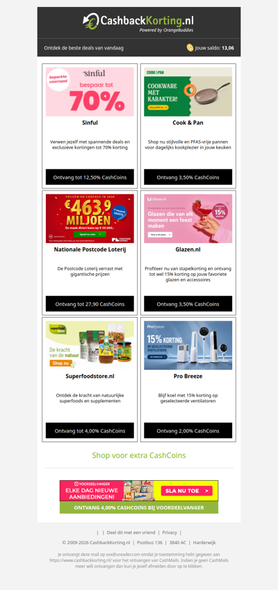 Ontdek deze geweldige deals!