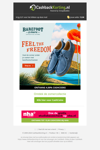 Voel de zomer onder je voeten met nieuwe schoenen!