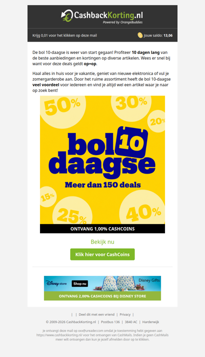De bol 10-daagse is begonnen: ontdek nu meer dan 150 deals