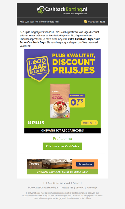 PLUS kwaliteit voor discount prijsjes!