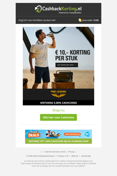 Scoor nu jouw PME Legend must-haves met korting