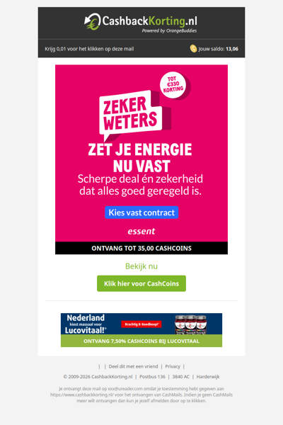 Zekerweters-deal met tot wel 330 EUR korting!