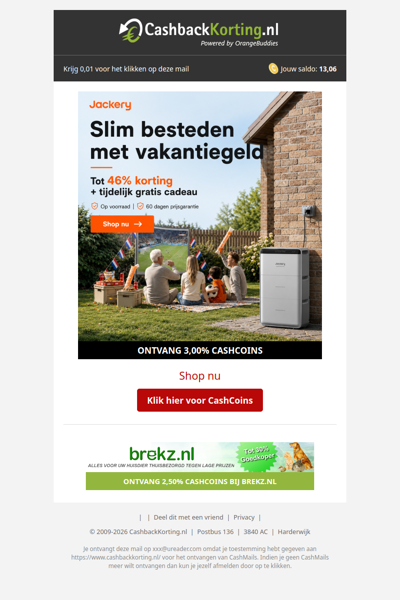 Tijdelijk voordeel: tot 46% korting op geselecteerde Jackery producten