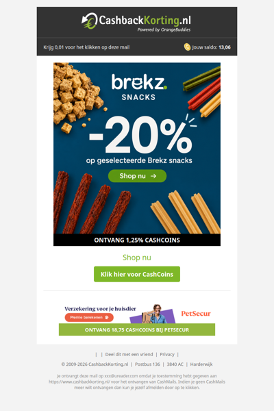 Tijdelijk: 20% korting op heerlijke hondensnacks