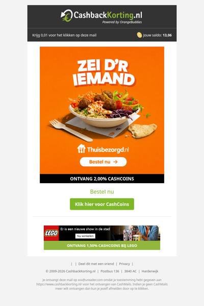 Bestel je WK maaltijd bij Thuisbezorgd.nl