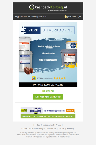 A-merken verf altijd de goedkoopste bij Verfuitverkoop.nl