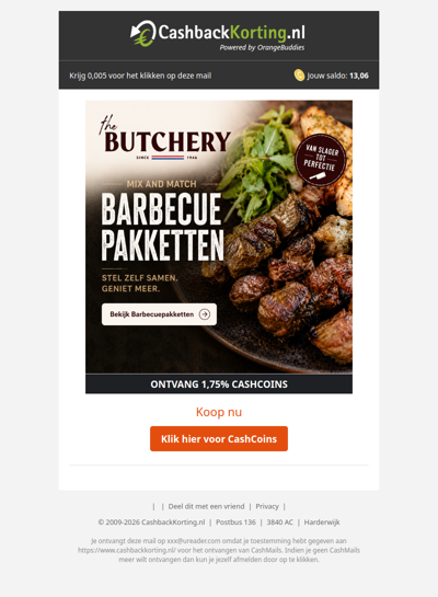 Stel jouw perfecte barbecuepakket samen en geniet van topkwaliteit van de slager