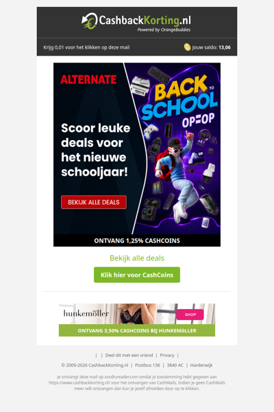 Start het schooljaar slim met ALTERNATE