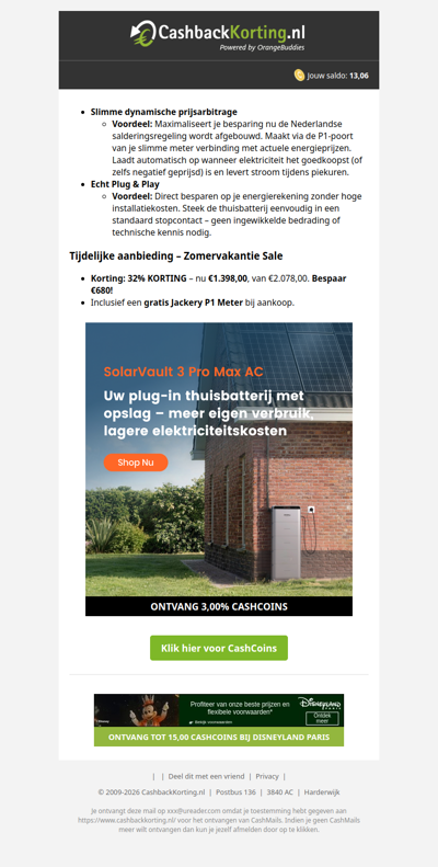 Zomervakantie Sale: profiteer van 32% korting