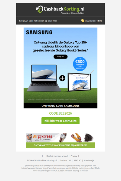 Tot 500 EU voordeel én een Galaxy Tab S10+ cadeau