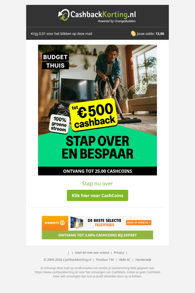 Tot 14 maanden korting op Glasvezel Internet & TV