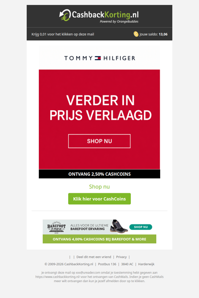 Jouw Tommy Hilfiger favorieten nu extra voordelig