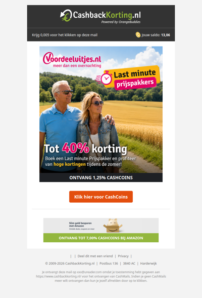 Boek voordelig tot 40% korting met Voordeeluitjes.nl!