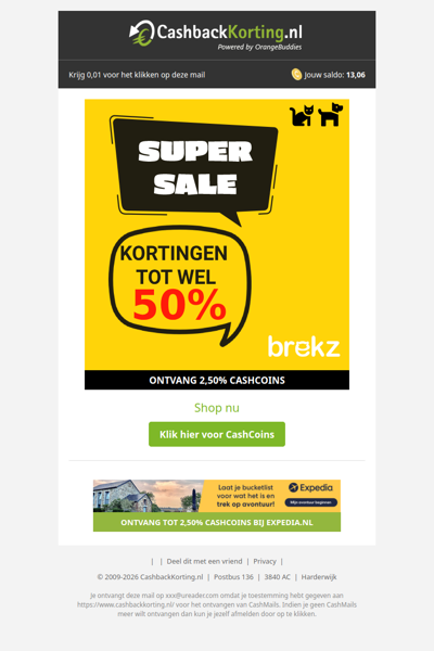 September is Super Sale bij Brekz!