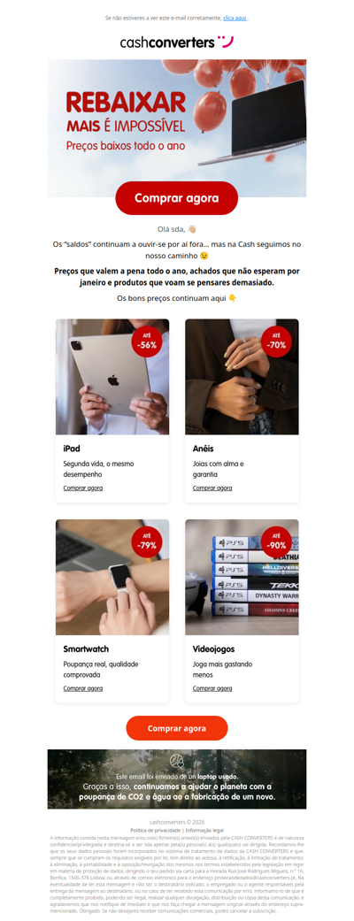 🚨 Os preços mais baixos continuam aqui 🚨