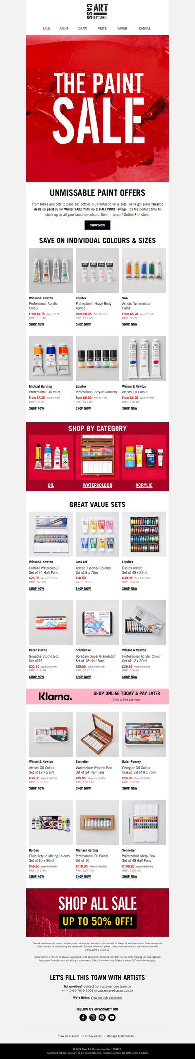 The Big Paint Sale now on!