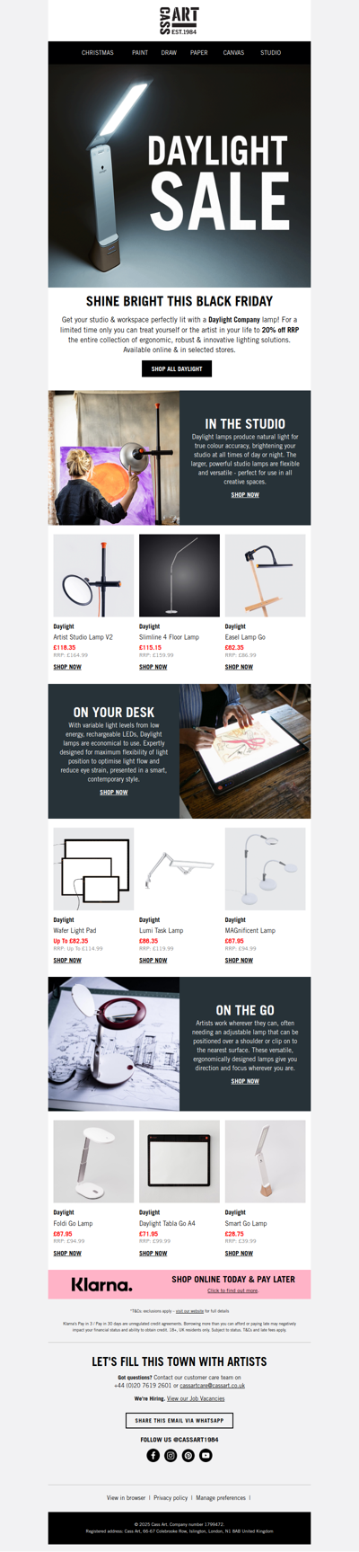 Switch on the Daylight Sale! 💡