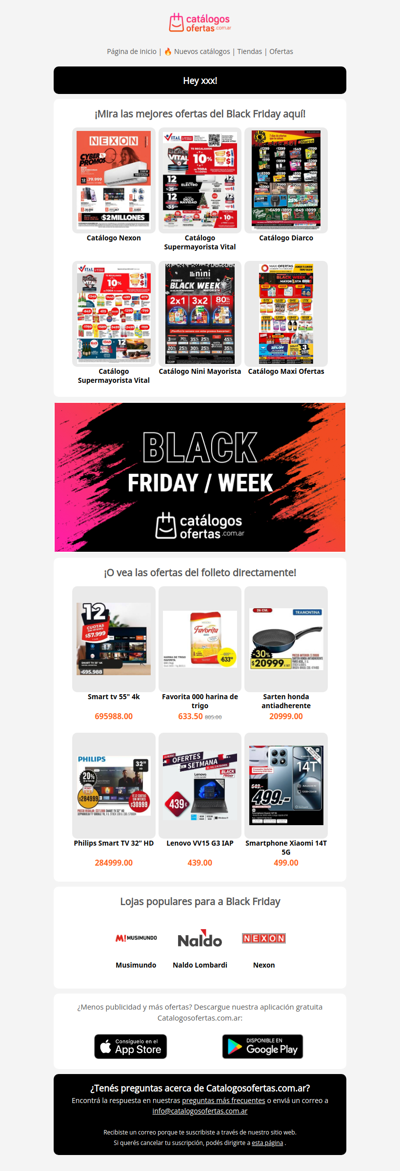 Prévia da Black Friday!