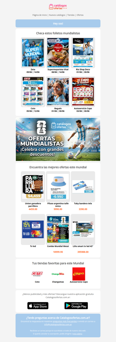 ¡Llegó el Mundial!⚽️