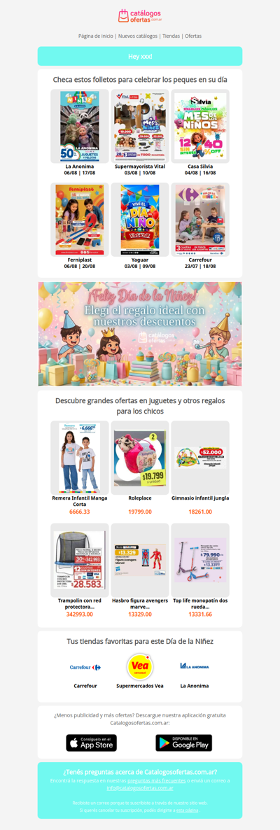 ¡Celebra el Día de la Niñez!