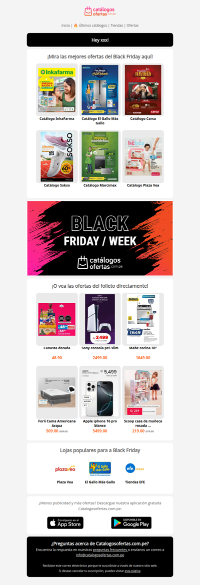 Prévia da Black Friday!