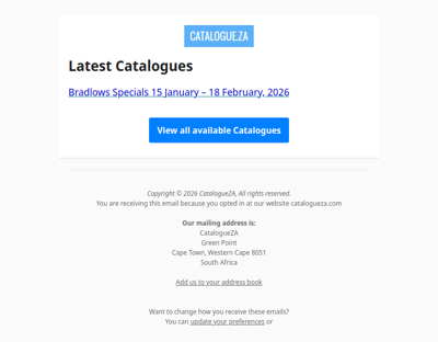 Latest Specials & Catalogues - 15.01.2026