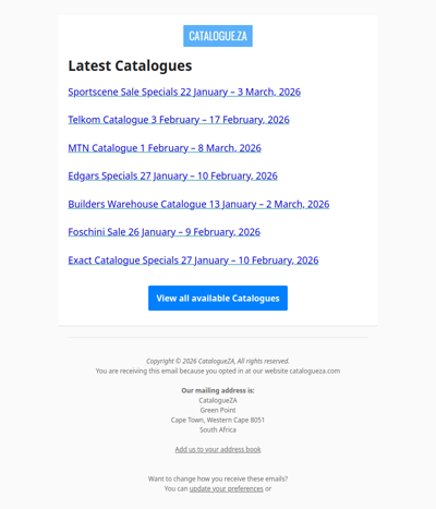 Latest Specials & Catalogues - 04.02.2026