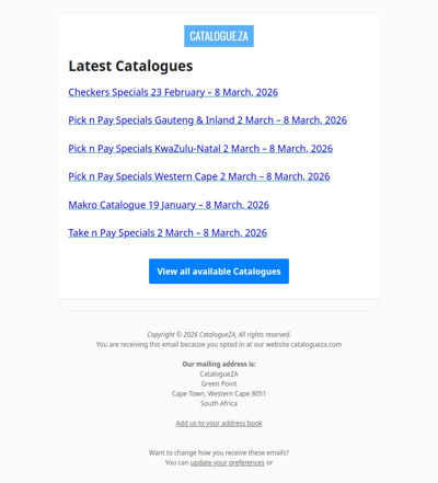 Latest Specials & Catalogues - 02.03.2026