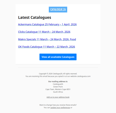 Latest Specials & Catalogues - 12.03.2026