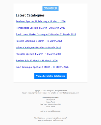 Latest Specials & Catalogues - 18.03.2026