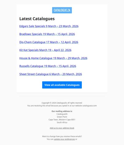 Latest Specials & Catalogues - 19.03.2026