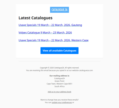 Latest Specials & Catalogues - 21.03.2026