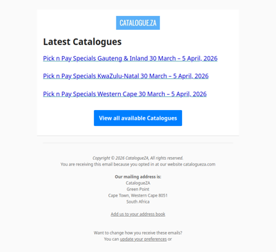 Latest Specials & Catalogues - 30.03.2026