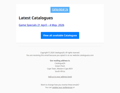 Latest Specials & Catalogues - 21.04.2026