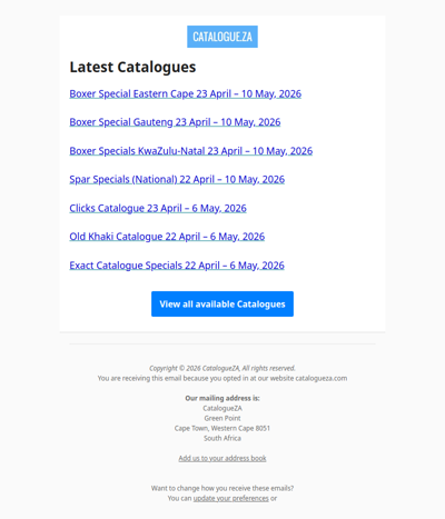 Latest Specials & Catalogues - 23.04.2026