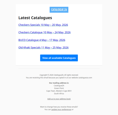 Latest Specials & Catalogues - 13.05.2026