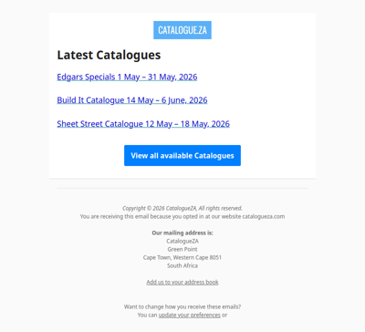 Latest Specials & Catalogues - 16.05.2026