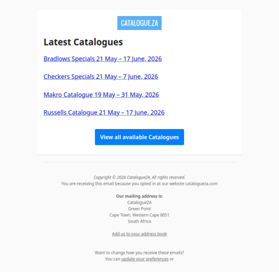 Latest Specials & Catalogues - 22.05.2026