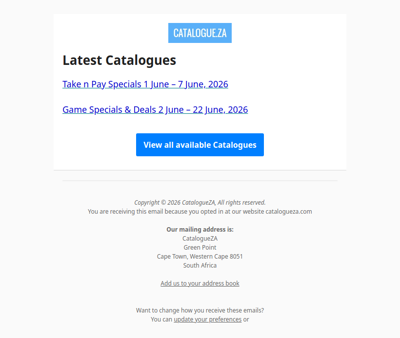 Latest Specials & Catalogues - 02.06.2026