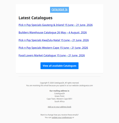 Latest Specials & Catalogues - 15.06.2026