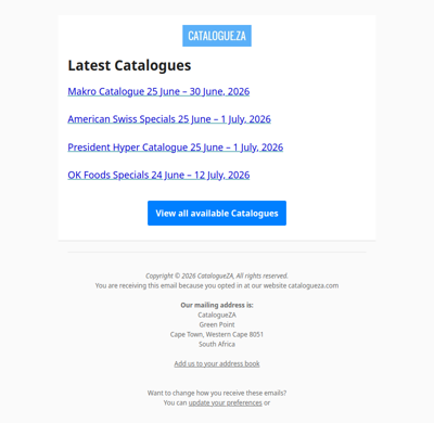 Latest Specials & Catalogues - 26.06.2026