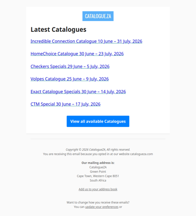 Latest Specials & Catalogues - 01.07.2026