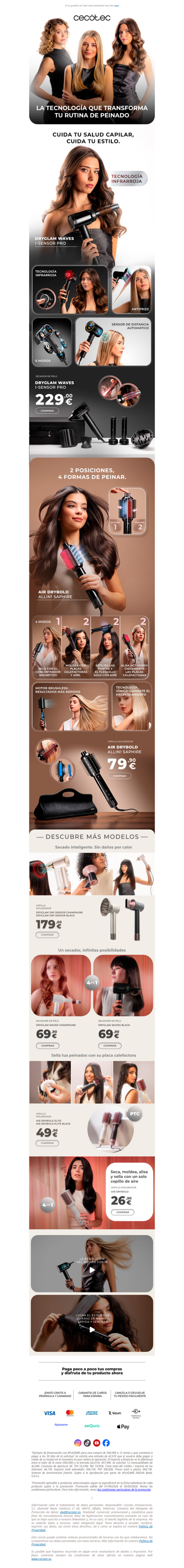 ⚡ Tu pelo WOW empieza con tecnología PRO
