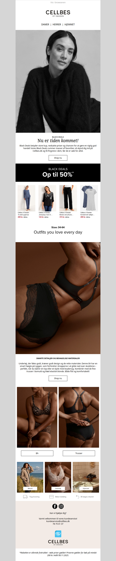 Black Deals: Op til 50%